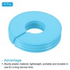 Unique Bargains Closet Clothing Rack Size Dividers Blank Labels Sorting Round Separator 6 Pcs - 3 of 3