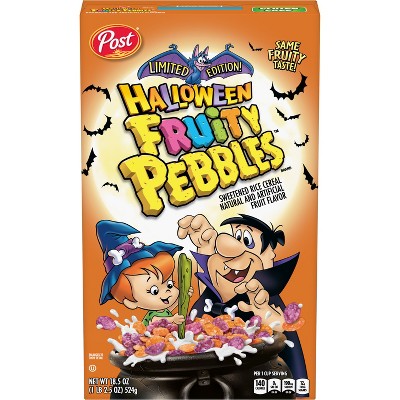 Post Halloween Fruity Pebbles Cereal - 18.5oz