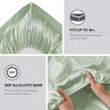 Lycvki 6-Pieces Satin Luxury Sheet Set Full - 4 of 4