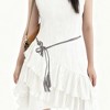 Unique Bargains Bohemian Round Ring Pattern Adjustable Waist Belt 1 Pc - 2 of 4