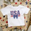 The Juniper Shop Coquette USA Bow Toddler Short Sleeve Tee - 2 of 4