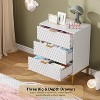 Nasitip 3 Drawer Dresser for Bedroom, Nightstand with Wide Top, Chest of Drawers for Closet with Deep Drawers, for Living Room, Hallway - 4 of 4