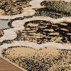 Contemporary Trellis Geometric Indoor Area Rug by Blue Nile Mills. - 4 of 4