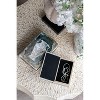 Gulches Set of 2 Decorative Book Boxes with Blue and Gold Amphora Vase Motifs(Large: 7"x3"x10.5", Small: 5"x2"x8.3") - 3 of 4