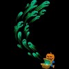 Junior's Design By Humans It's time for halloween By SINDAR T-Shirt - 2 of 3