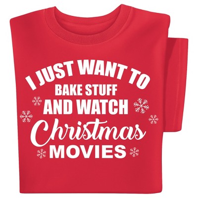 Collections Etc Bake And Watch Movies T-shirt