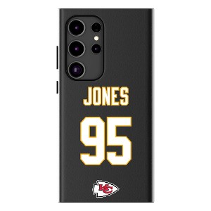Keyscaper Chris Jones Kansas City Chiefs 95 Game Tactic MagSafe Compatible Cell Phone Case for Galaxy S24 Ultra - 1 of 4