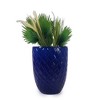 Kumasinova Ceramic Planters with Drainage Hole,Modern Indoor Outdoor Flower Pots for Patio,Garden,Windowsill,Balcony Decor - 2 of 4