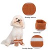 Unique Bargains Dog Leg Warmers Winter Warm Knitted Joint Protection Suitable for Kitten Puppies - 2 of 4