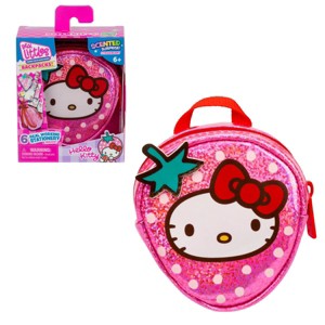 Real Littles Hello Kitty and Friends 3.5" Inch Micro Collectible Backpack with 6 Surprise Inside!, Strawberry Scented Hello Kitty - 1 of 4