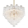 Crystorama Lighting Addis 12 - Light Chandelier in  Aged Brass - 4 of 4