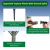 TROPOW Artificial Flower Ball Tree with Ground Spike, Fake Topiary Trees - 4 of 4