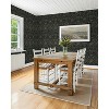NextWall Midnight Blue and Sage Filigree Floral Peel and Stick Wallpaper - 3 of 4