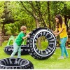 Link 2 Pack Tire Swim Ring - Great For Pools, Boats, Lakes & More - 3 of 4