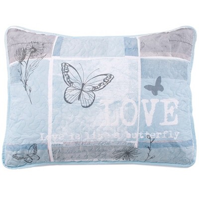 The Lakeside Collection Love is Quilt Collection - Standard Sham 1 Pieces