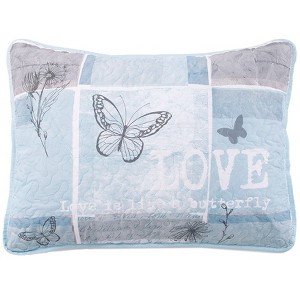 The Lakeside Collection Love is Quilt Collection - Standard Sham 1 Pieces - 1 of 2