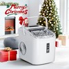 Simzlife Ice Makers Countertop - 9 Cubes in 6 Mins, 26lbs/Day, Portable Ice Maker with Carry Handle - 2 of 4