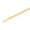 Links of Italy Sterling Silver 3mm Franco Chain (100 Gauge)  - Available Sizes: 18  , 22  , 24  Inches - 2 of 3