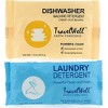 TRAVELWELL Individually Wrapped Travel Size Powder Laundry Detergent, Dish Detergent 1.5 Ounce per Bag, 100 Set per Case - 2 of 4