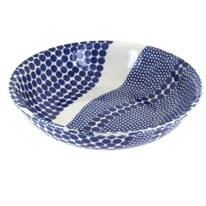 Blue Rose Polish Pottery 1013 Zaklady Large Salad Bowl - 1 of 1