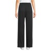 Lands' End Women's Knit High Rise Relaxed Straight Leg Side Stripe Pants - 2 of 4