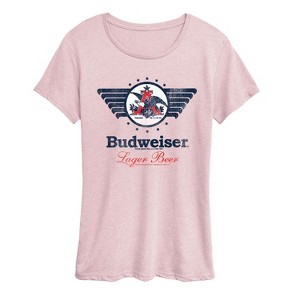 Women's - Budweiser - Budweiser Eagle Short Sleeve Graphic T-Shirt - 1 of 3