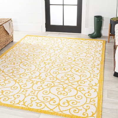 Madrid Black and Beige Flat Woven Reversible Rug
