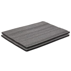Okuna Outpost 2-Pack Packing Foam Sheets - 16x12x0.5 Customizable Polyethylene Insert Pads for Tool Case Cushioning, Crafts - 1 of 4