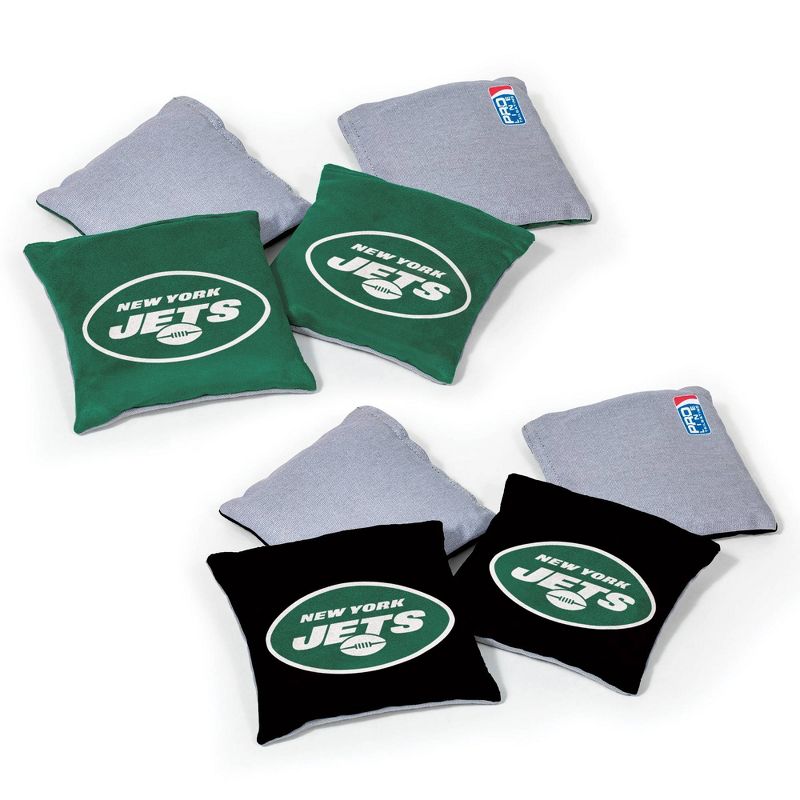 NFL New York Jets Premium Cornhole Bean Bags - 8pk, 1 of 6