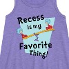 - Dr. Seuss - Recess Is My Favorite Thing Graphic Sleeveless Aline Dress - 2 of 4