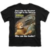 Boys' Star Trek Cat Fight T-Shirt Black Medium - 2 of 4