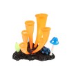 Unique Bargains Silicone Aquarium Simulation Horn Coral Fish Tank Landscape Decoration 3.39"x3.23" 1 Pc - 3 of 4