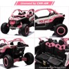 2 Seater Ride on UTV Car, Electric Off-Road Car, 4WD Kids Truck Remote Control, 2 * 24V 7AH BatteriesSpring Suspension, Toys for Kids - 2 of 4