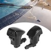 Unique Bargains Front Windshield Washer Nozzles Fit for Jeep Grand Cherokee with Hose Connector - Black Pack of 7 - 3 of 4