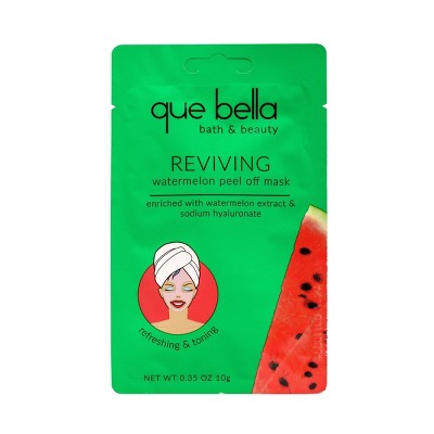 Que Bella Reviving Watermelon Peel Off Mask - 0.35oz