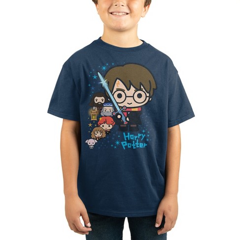 Harry Chibi Blue Boys Graphic Tee : Target