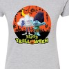 Women's - Trolls - Happy Trolloween Branch and Cloud Guy Juniors Fitted Graphic T-Shirt - 2 of 3