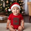 The Juniper Shop Christmas Cutie Checkered Baby Bodysuit - 2 of 3