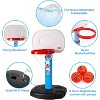 Adjustable Toddler Basketball Hoop for Ages 1-5 Indoor Outdoor Poolside Sport Toy Gift - 4 of 4