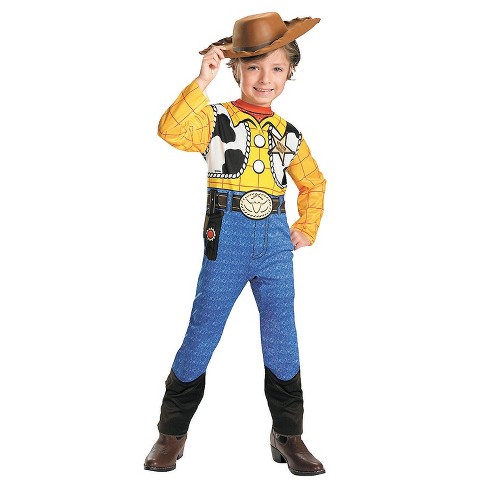 Boys' Toy Story Woody Costume - Size 4-6 - Yellow : Target