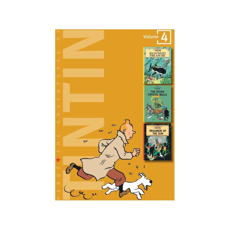 The Adventures of Tintin: Volume 4 - (3 Original Classics in 1) by  Hergé (Hardcover), 1 of 2