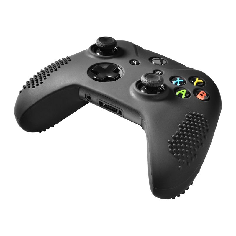 Insten Silicone Grip Cover for Xbox One / One X|S Controller, Protective Case, Black, 1 of 6
