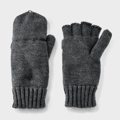 Men's Covertible with Fleece Flip Top Mittens - Goodfellow & Co™ One Size Fits Most