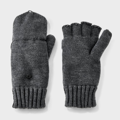 Men's Covertible with Fleece Flip Top Mittens - Goodfellow & Co™ One Size Fits Most - image 1 of 3