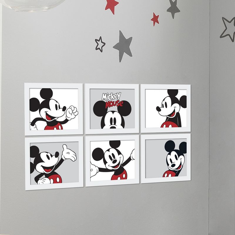Lambs & Ivy Disney Baby Mickey Mouse Unframed Nursery/Child Wall Art, 5 of 6