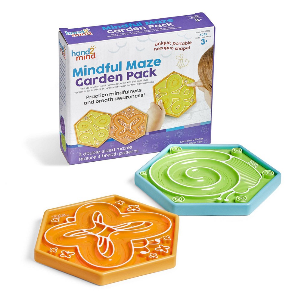 Photos - Educational Toy Hand2Mind Mindful Maze Garden Pack