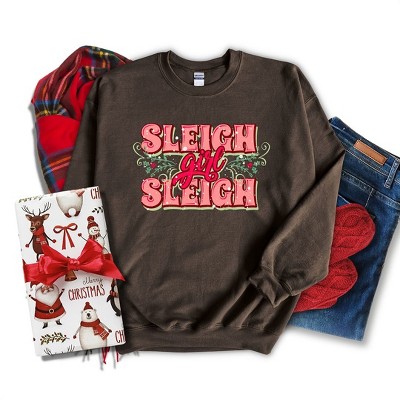 Simply Sage Market Women's Graphic Sweatshirt  Sleigh Girl Sleigh