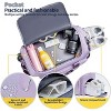 Hachikiko 37L Gym Duffle Bag with Shoe Compartment & Wet Pocket - Airplane Friendly Travel Weekender Bag for Workout, Sports - 3 of 4
