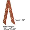 Allegra K Women's Point Dots Print Double-Sided Skinny Narrow Head Scarves Neckerchief - 3 of 4