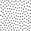Teacher Created Resources® Peel and Stick Decorative Paper Roll, 17-1/2" x 10 ft, Black Painted Dots - 3 of 4